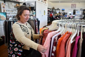 Op shop ball unites students