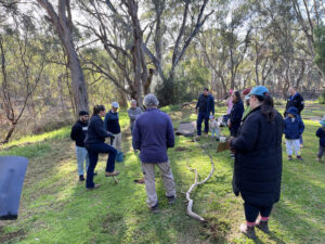 Roll up sleeves for riverfront