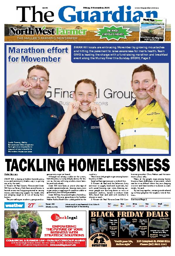 Swan Hill Guardian Friday – 21st November 2025