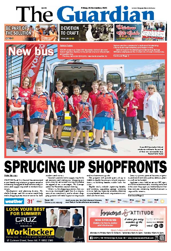 Swan Hill Guardian Friday – 28th November 2025