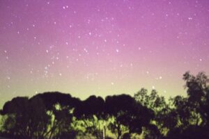 Aurora captured on camera