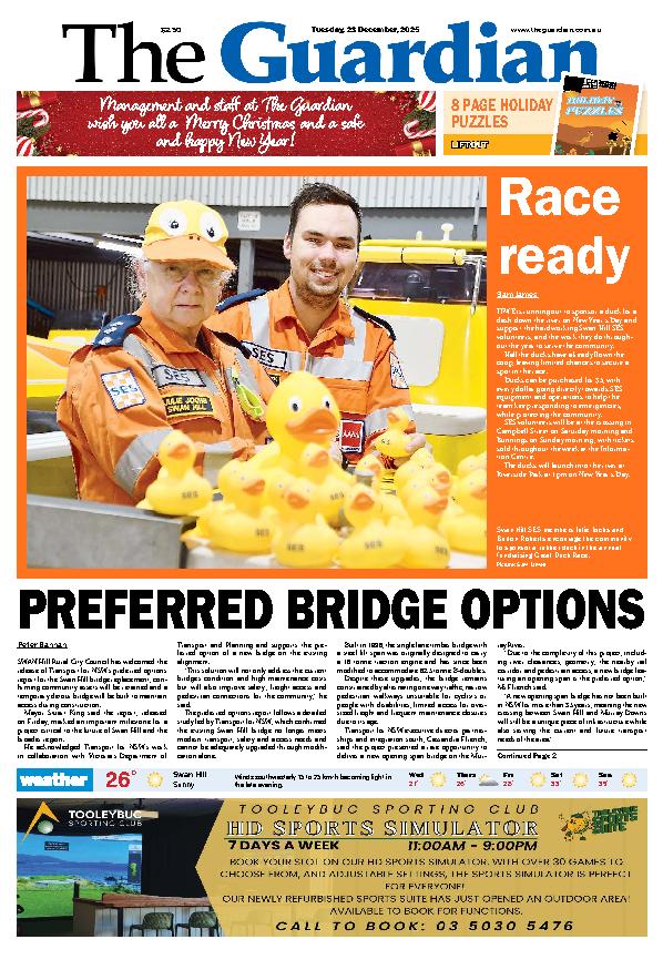 Swan Hill Guardian Tuesday – 23rd December 2025