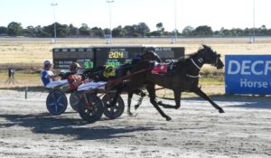 Even program and a track on fire