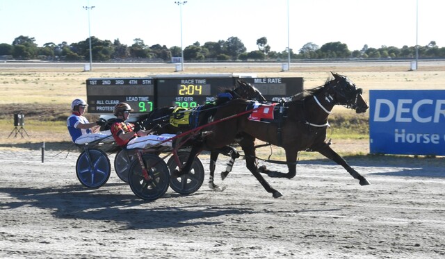 Even program and a track on fire