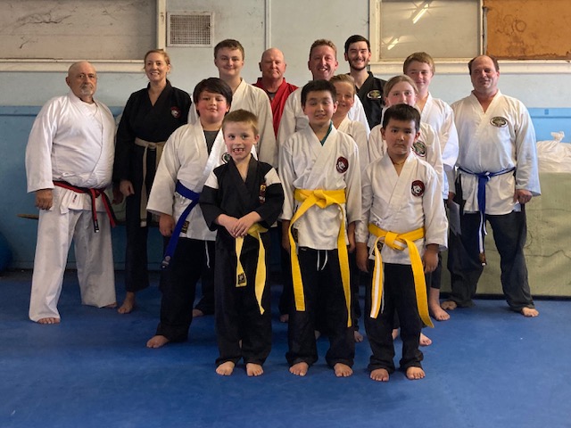 Martial arts milestone at grading