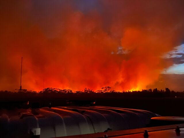 State forest fire under control, contained