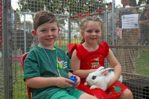 Smiles all round at Christmas carnival