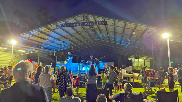 Carnival lights up town