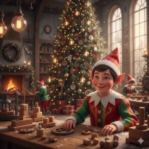 Inside Santa’s workshop