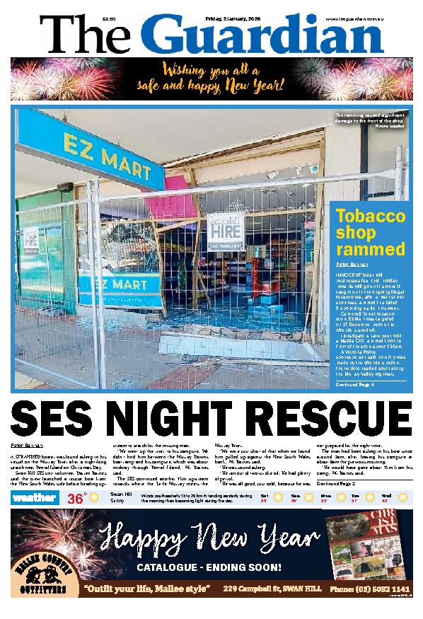 Swan Hill Guardian Friday – 2nd January 2026