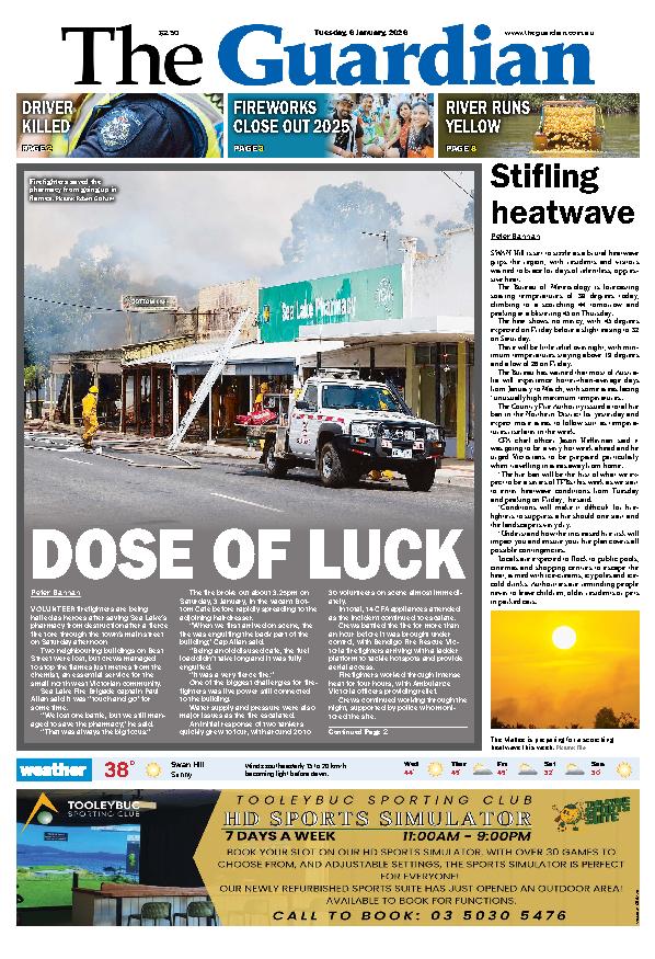 Swan Hill Guardian Tuesday – 6th January 2026