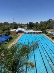 Pool open for heatwave relief