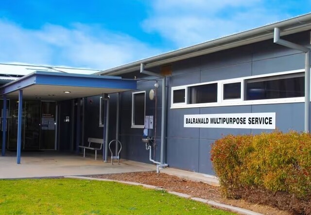 Roof of health service damaged