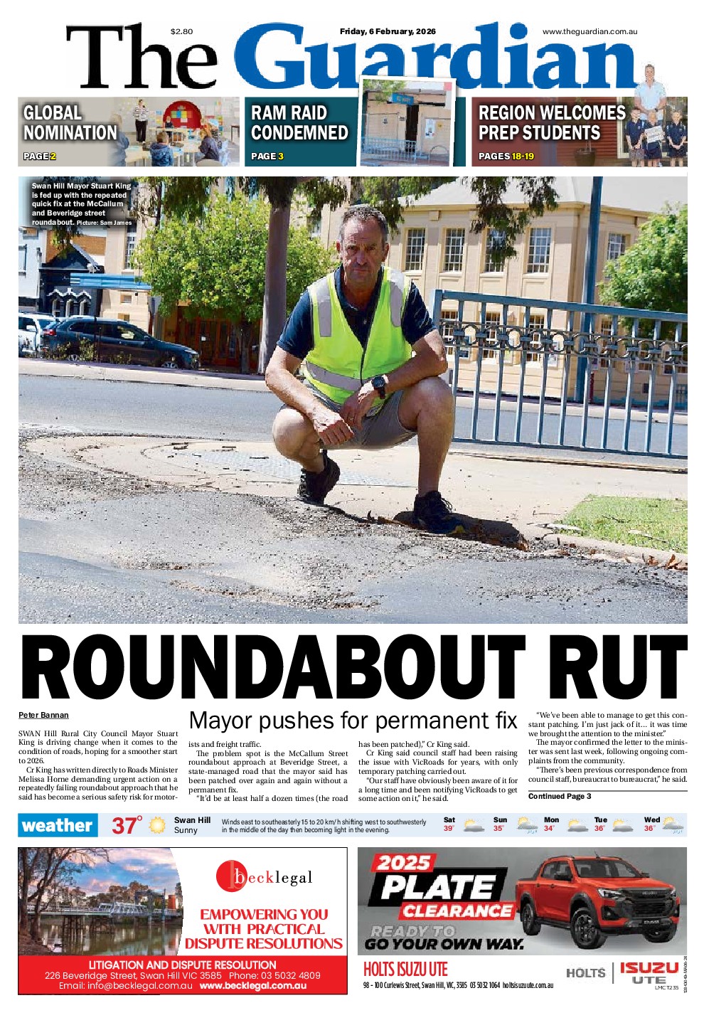 Swan Hill Guardian Friday – 6th February 2026
