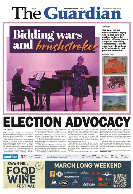 Swan Hill Guardian Tuesday – 24th February 2026