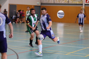 Back of the net for futsal tournament