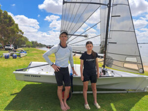 First-time sailor steers to victory