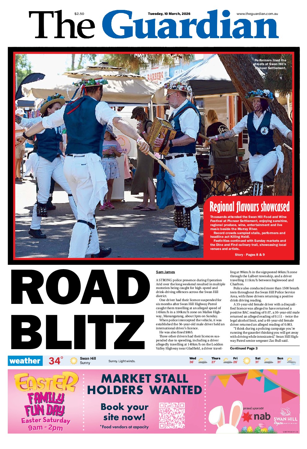 Swan Hill Guardian Tuesday – 10th March 2026