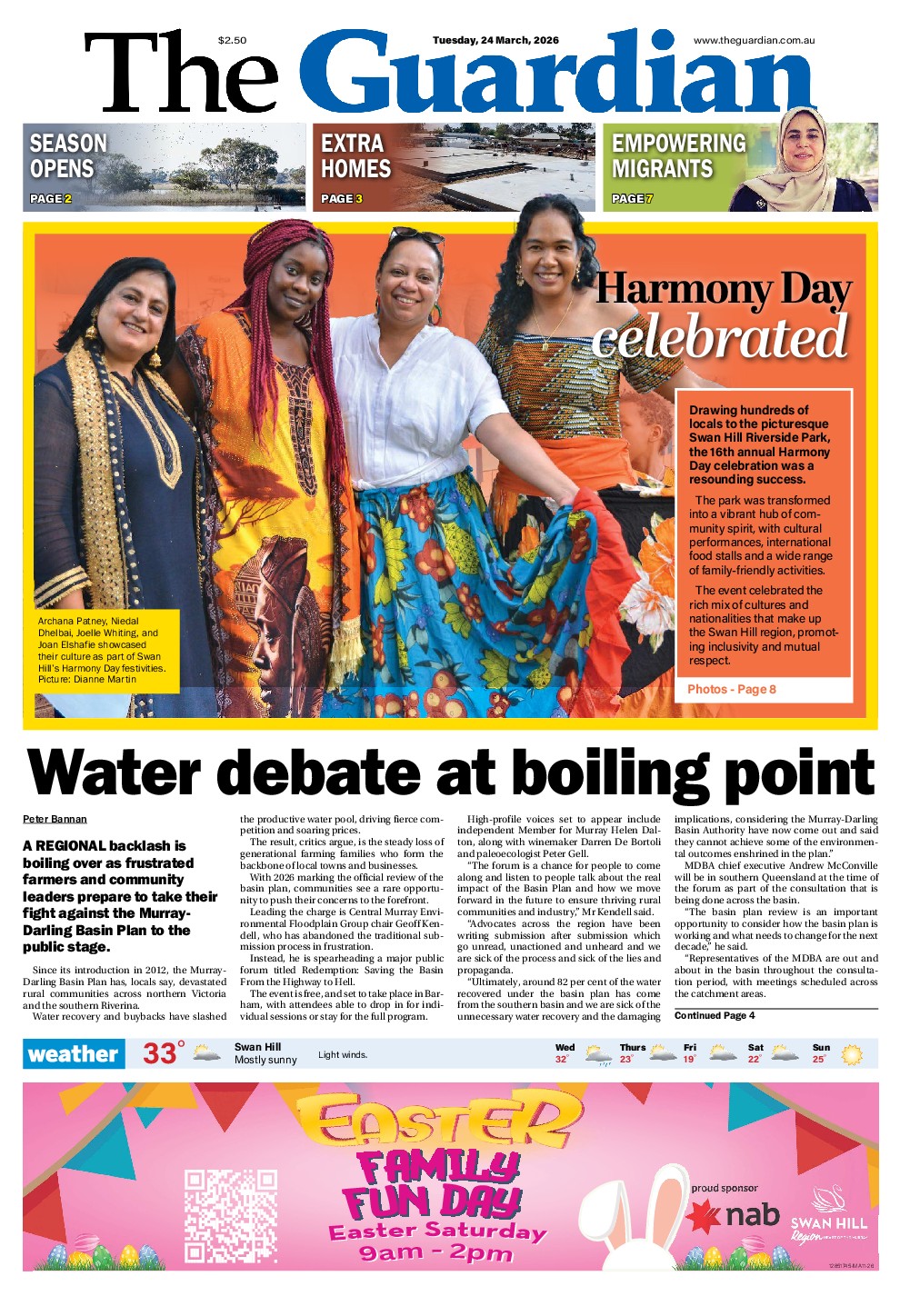 Swan Hill Guardian Tuesday – 24th March 2026