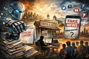 The great AI content heist