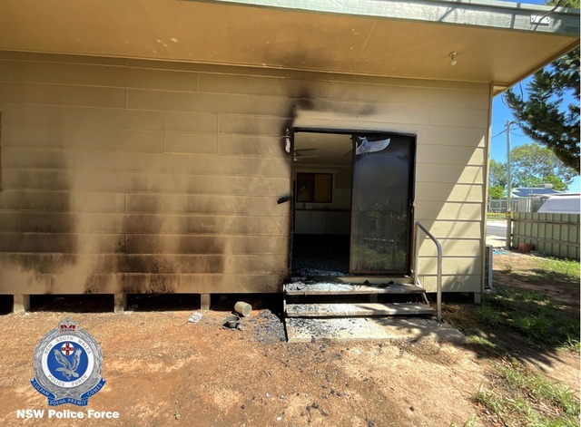 Police probe suspicious fire