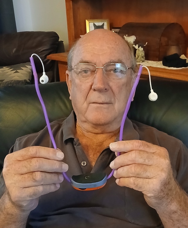 Snoring struggle sparks local invention