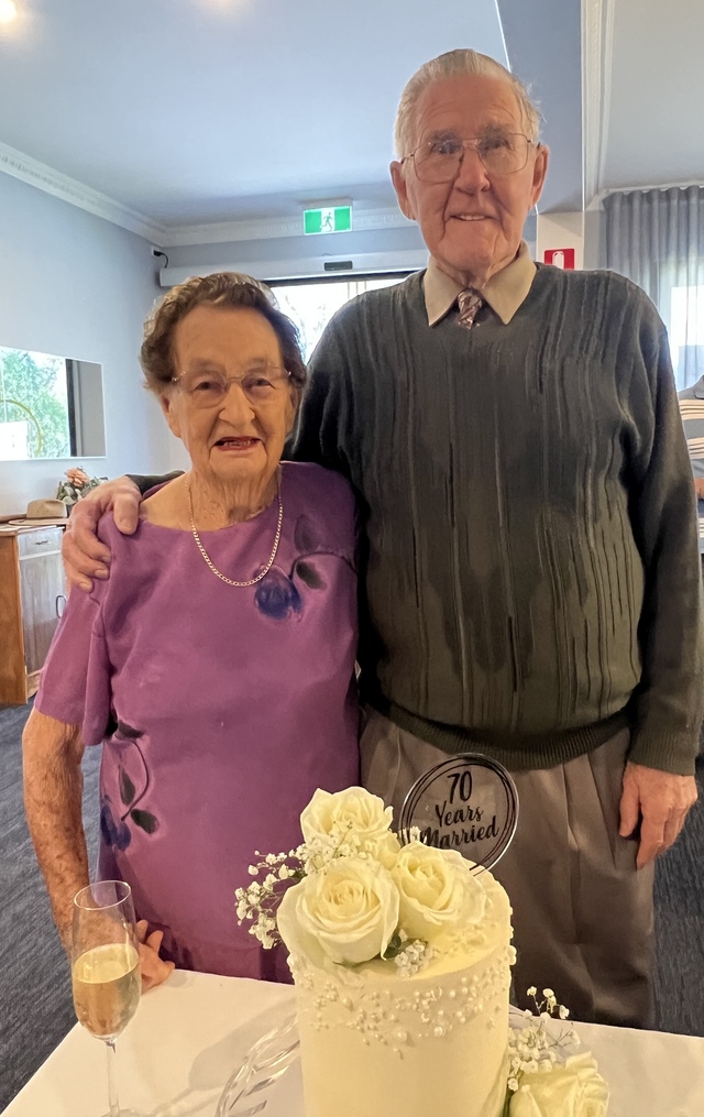 Love spans seven decades