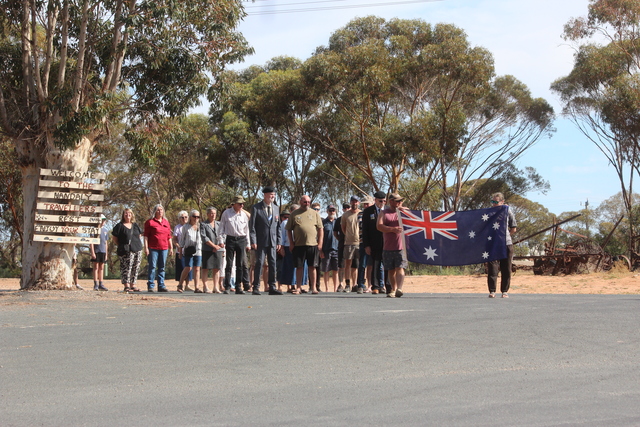 Nandaly marks first Anzac Day service
