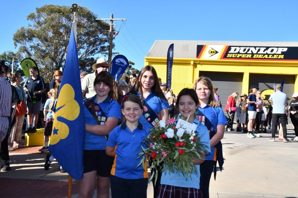 Community pauses to remember