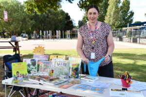 Little gardeners play in the sun