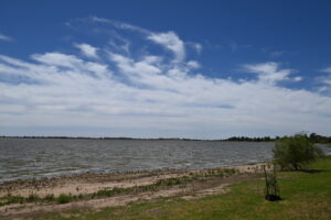 Lake Boga levels changing