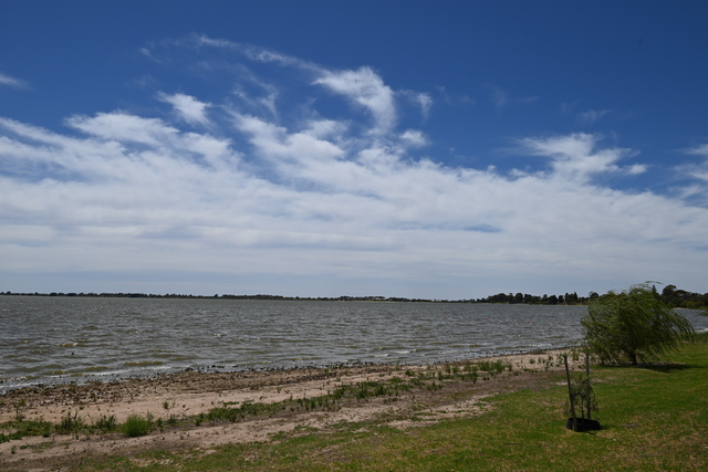 Lake Boga levels changing