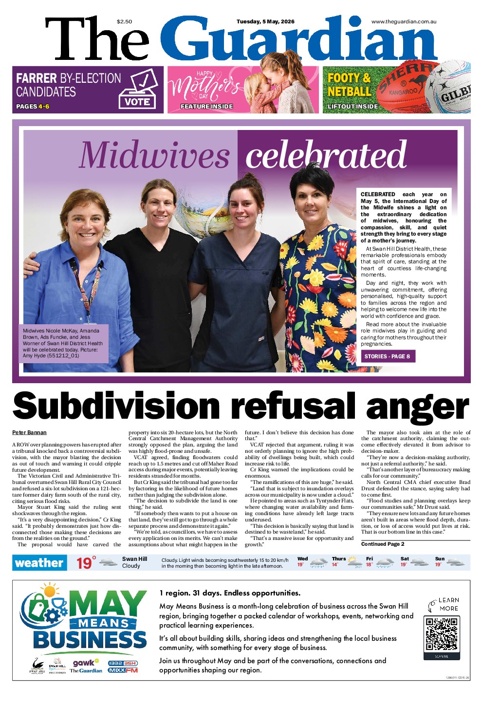Swan Hill Guardian Tuesday – 5th May 2026