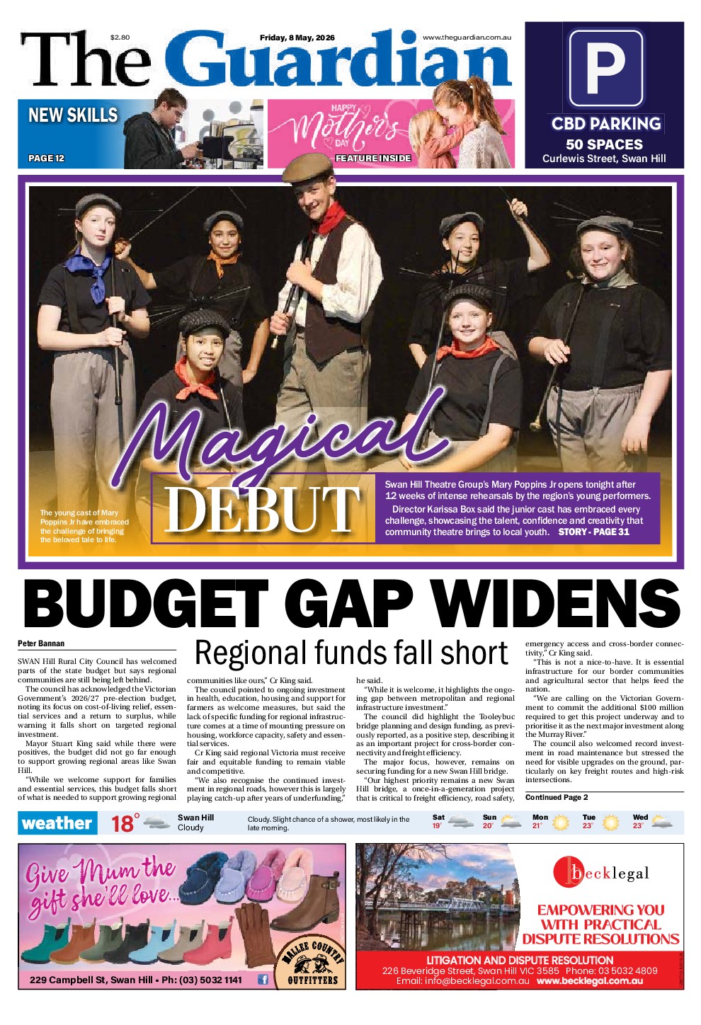 Swan Hill Guardian Friday – 8th May 2026